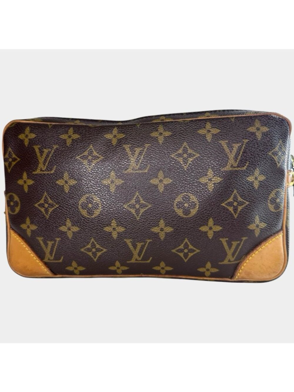 Authentic Louis Vuitton Marly Dragonne GM Monogram Clutch Pouch Hand Bag SL 0933 - Picture 4 of 12